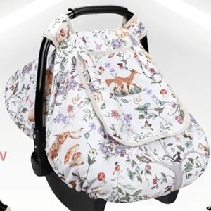 5 For 25$ Caruili Woodland Animal Print Kids Car Seat Cover